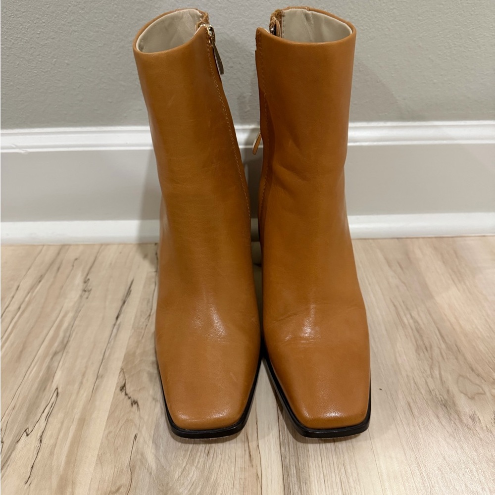 PAIGE Farah Square Toe Bootie